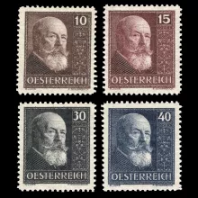 ANK 494-497 - 10 Jahre Republik Österreich, 1928, postfrisch