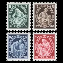 Michel 642-645 - Winter relief (4th issue), 1937, mint