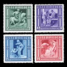 Michel 628-631 - Winter relief (3rd issue), 1936, mint
