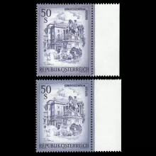 ANK 1601 a, ANK 1601 b - Schönes Österreich, 50 Schilling, 1975/1998, postfrisch