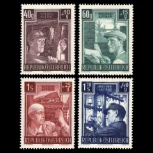 Michel 960-963 - Reconstruction II, 1951, mint