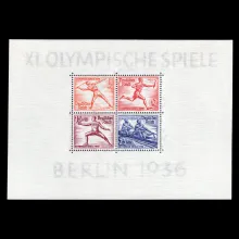 Michel Block 6 - Olympische Sommerspiele, Deutsches Reich, 1936, postfrisch