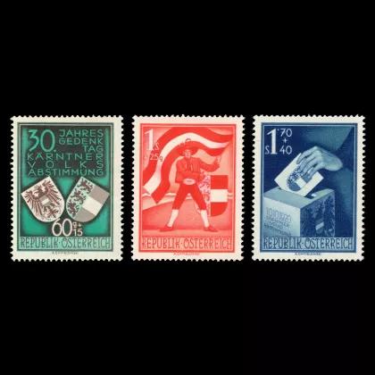 ANK 964-966 - 30. Jahrestag der Kärntner Volksabstimmung, postfrisch